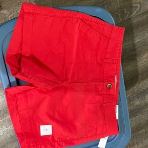 Nwt old navy size 8 red shorts